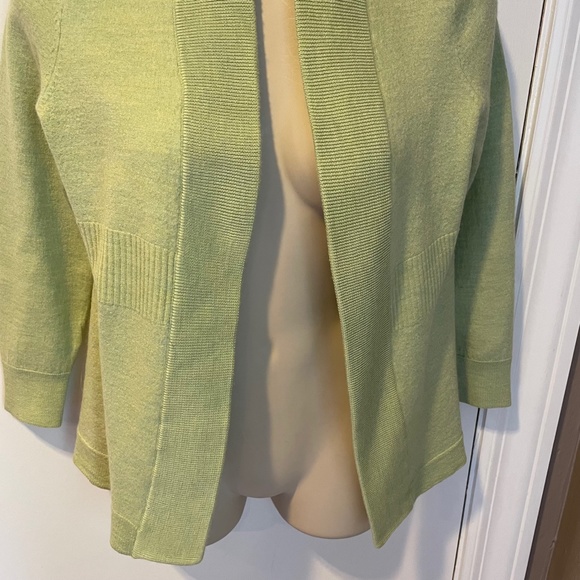 Talbots merino wool open cardigan - Picture 3 of 8